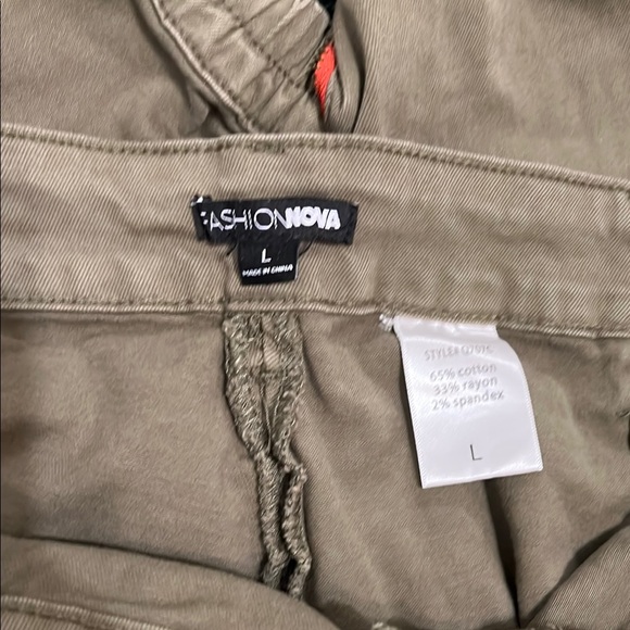 Fashion nova Olive Cargo Pants - Picture 4 of 4